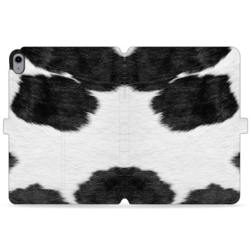 Tablet case - casey Wallet Design - Animal Pattern - White-black cow