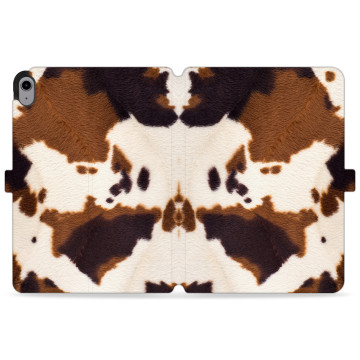 Tablet case - casey Wallet Design - Animal Pattern - Brown Cow