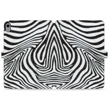 Tablet case - casey Wallet Design - Animal Pattern - Zebra theme