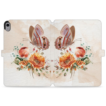 Tablet case - casey Wallet Design - Bloom & Buzz - Butterfly among the flowers
