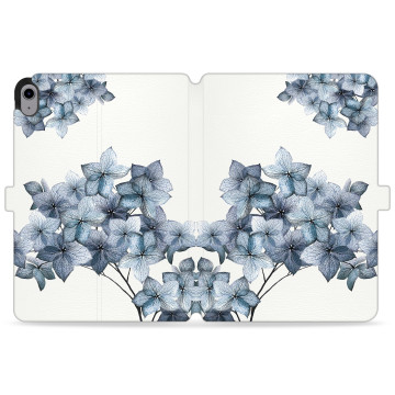 Tablet case - casey Wallet Design - Botanic - Blue flowers