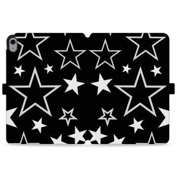 Tablet case - casey Wallet Design - Black and white - Celebs