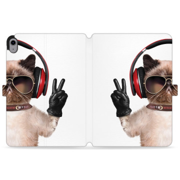 Tablet case - casey Wallet Design - Case with cat - Cat Rock