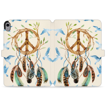 Tablet case - casey Wallet Design - Folk & Dreamcatcher - Dreamcatcher and birds