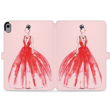 Tablet case - casey Wallet Design - Fashion - Red dress