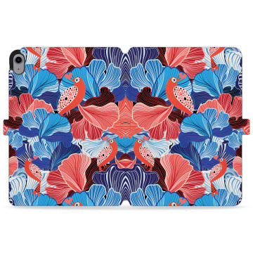 Tablet case - casey Wallet Design - Floral Case - Flower leaves