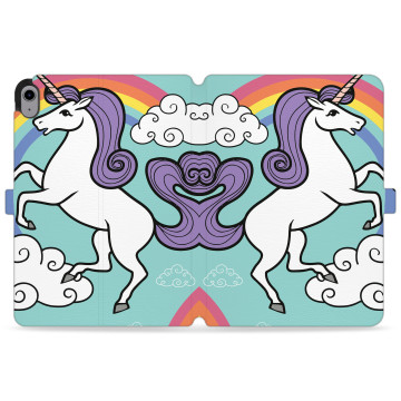 Tablet case - casey Wallet Design - Forever Young - Case of the Unicorn