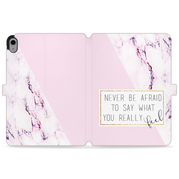 Tablet case - casey Wallet Design - Chic Design - Never Be Afraid