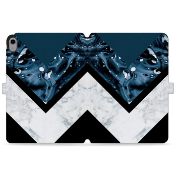 Tablet case - casey Wallet Design - Chic Design - Symmetrical Navy Blue