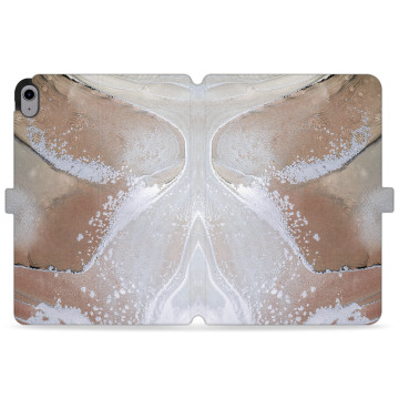 Tablet case - casey Wallet Design - Gold Abstract - Sand marble