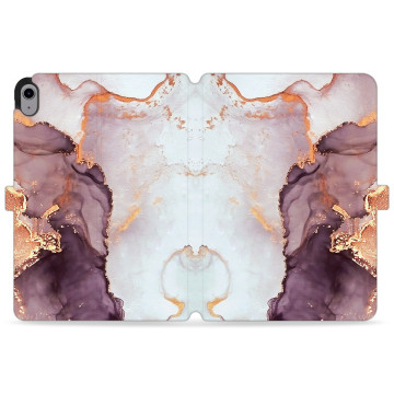 Tablet case - casey Wallet Design - Gold Abstract - Blueberry glow with gold