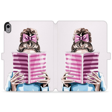 Tablet case - casey Wallet Design - Fashion Girls - Book lover