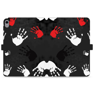 Tablet case - casey Wallet Design - Horror - Hand prints