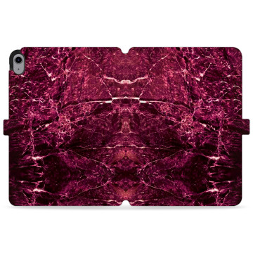 Tablet case - casey Wallet Design - Insta Marble - Crimson marble
