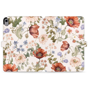 Tablet case - casey Wallet Design - Floral impressions - Kasiags Field poppies