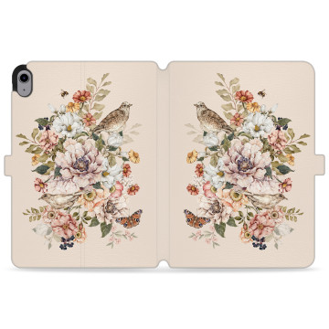 Tablet case - casey Wallet Design - Floral impressions - Kasiags Romantic grove