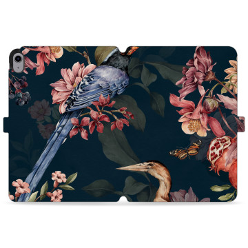 Tablet case - casey Wallet Design - Floral impressions - Kasiags Bird songs