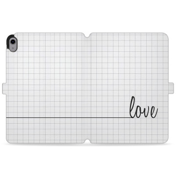 Tablet case - casey Wallet Design - Minimalist - Checkered Case