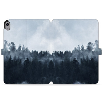 Tablet case - casey Wallet Design - Natural - Mountain forest