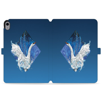 Tablet case - casey Wallet Design - Water stories - Swan