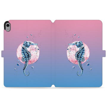 Tablet case - casey Wallet Design - Water stories - Seahorse