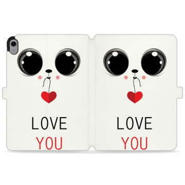 Tablet case - casey Wallet Design - Valentine's Day - Sweet Eyes