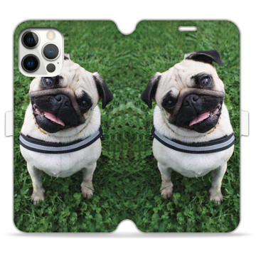 Phone case - casey Wallet Book Design - Funny Animals - Funny Pug