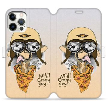 Phone case - casey Wallet Book Design - Funny Animals - Giraffe glasses