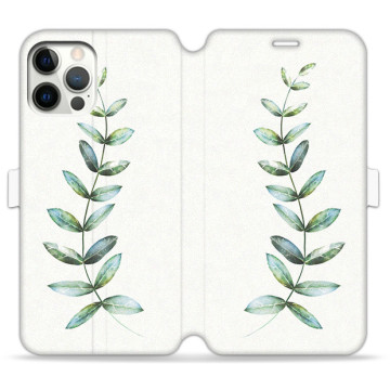 Phone case - casey Wallet Book Design - Botanic - Twig