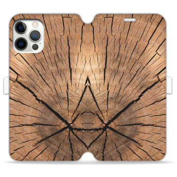 Phone case - casey Wallet Book Design - Wood - Wood grain