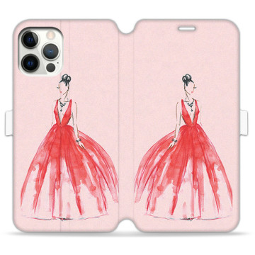 Phone case - casey Wallet Book Design - Fashion - Red dress