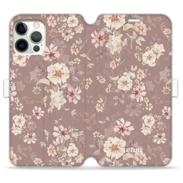 Phone case - casey Wallet Book Design - Flora - Kasiags Pastell Flora