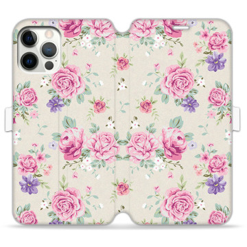 Phone case - casey Wallet Book Design - Floral Case - Small florets