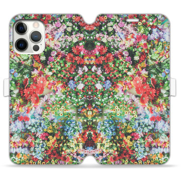 Phone case - casey Wallet Book Design - Floral Case - Flower meadow