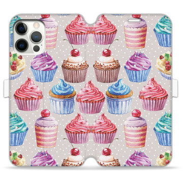 Phone case - casey Wallet Book Design - Food Porn - Colorful cupcakes