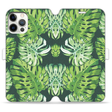 Phone case - casey Wallet Book Design - Fruits and Tropical - Leaf Creatures