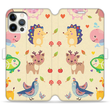 Phone case - casey Wallet Book Design - Forever Young - Animal Patch