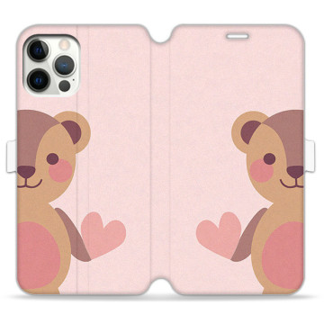 Phone case - casey Wallet Book Design - Forever Young - Cute bear