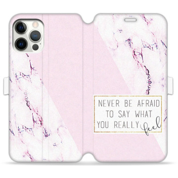 Phone case - casey Wallet Book Design - Chic Design - Never Be Afraid