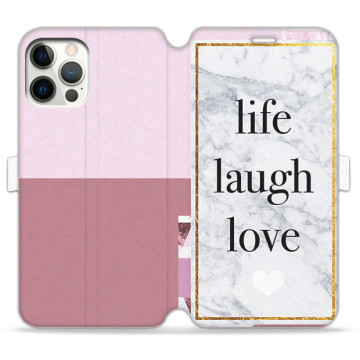Phone case - casey Wallet Book Design - Chic Design - Love Marble