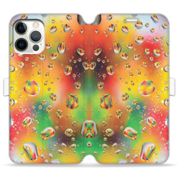 Phone case - casey Wallet Book Design - Gift for Children's Day - Rainbow drops