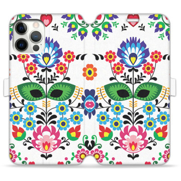 Phone case - casey Wallet Book Design - Folk - Lowicz cutouts