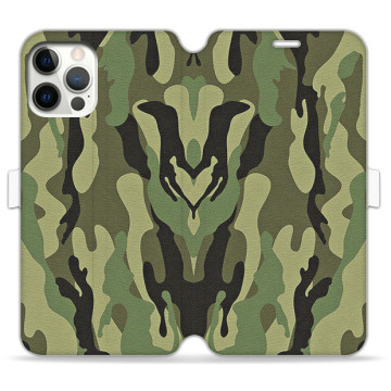 Phone case - casey Wallet Book Design - Military - Moro