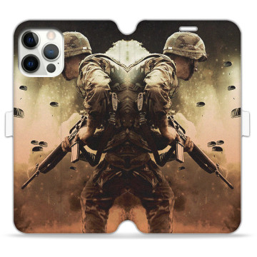 Phone case - casey Wallet Book Design - Military - Soldier