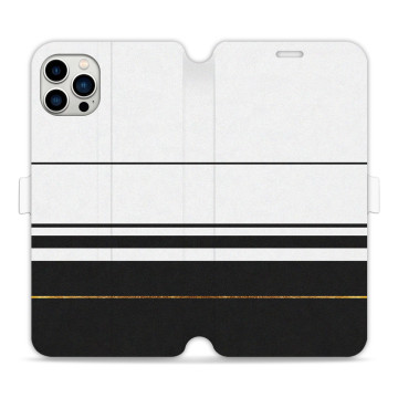 Phone case - casey Wallet Book Design - Minimalist - Simply stripes