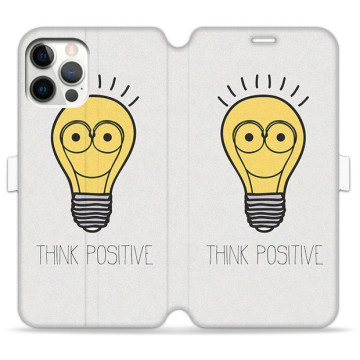 Phone case - casey Wallet Book Design - Minimalist - Think Positive