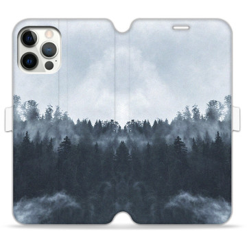 Phone case - casey Wallet Book Design - Natural - Mountain forest