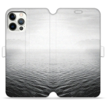 Phone case - casey Wallet Book Design - Natural - Pacific Ocean