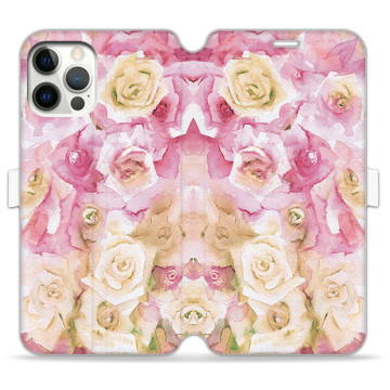 Phone case - casey Wallet Book Design - PasteLove - Watercolor Roses