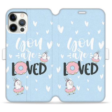 Phone case - casey Wallet Book Design - Unicorn - Loved